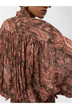 Miniabito Rania in georgette Paisley THE ANDAMANE | TM190156BTNV143PAISLEY